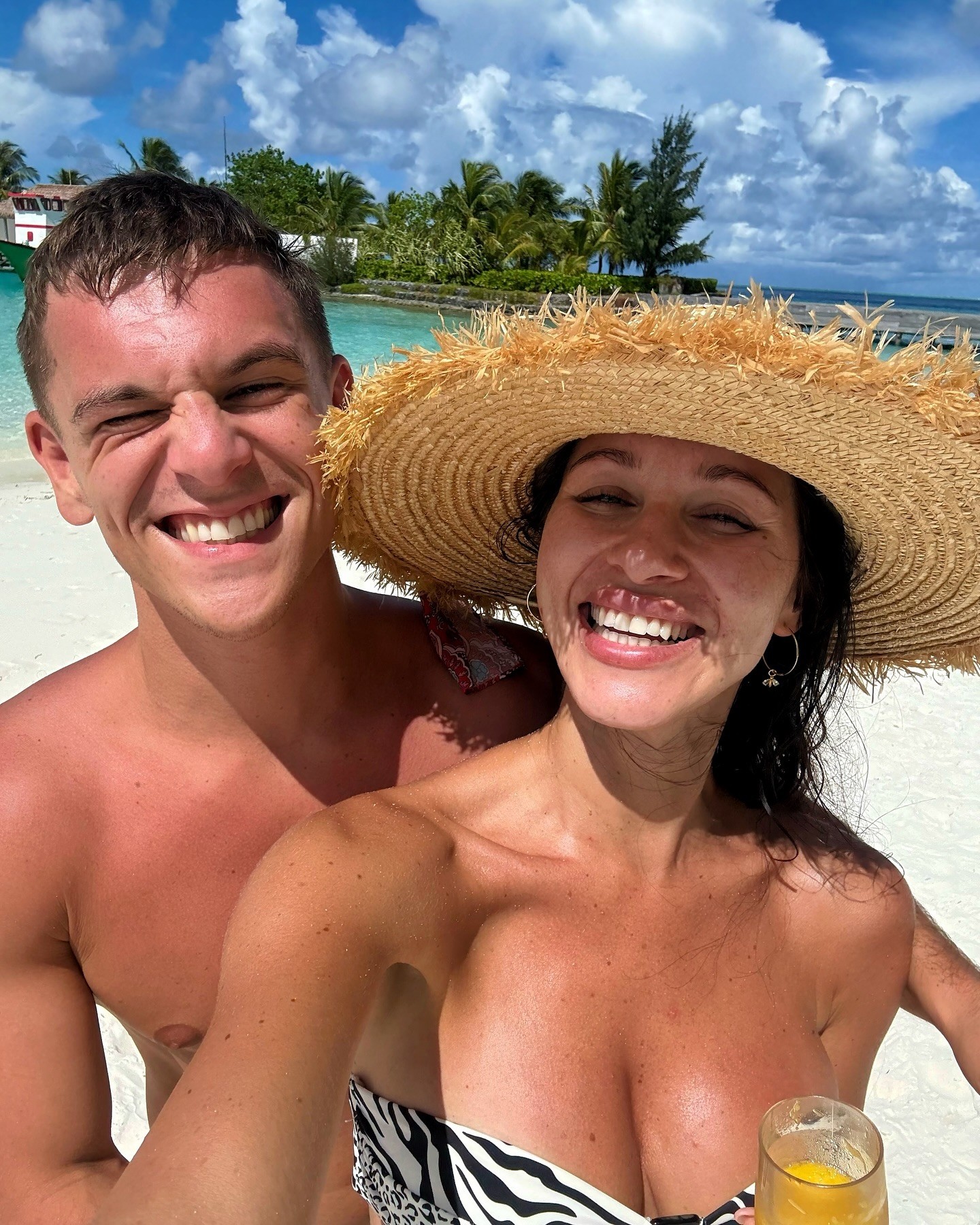 Influenceri Bianka Rumanová a Filip Jovinečko Jovanovič.