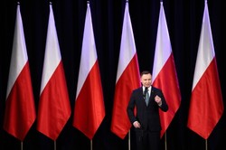 Prezydent Duda: Piękny prezent Stocha w roku jubileuszu odzyskania niepodległości