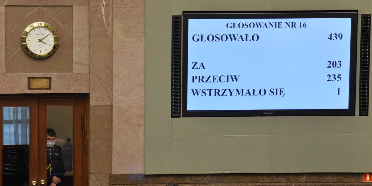 Projekt Stop LGBT decyzją Sejmu skierowany do dalszych prac. Tak głosowali posłowie.