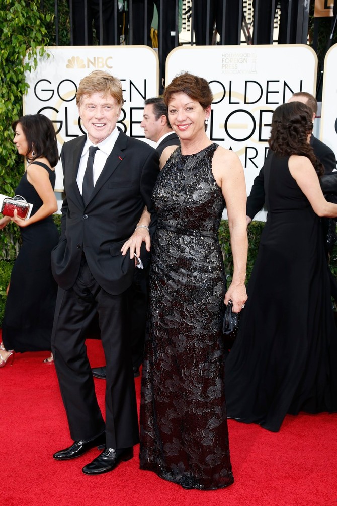 Robert Redford sa drugom suprugom