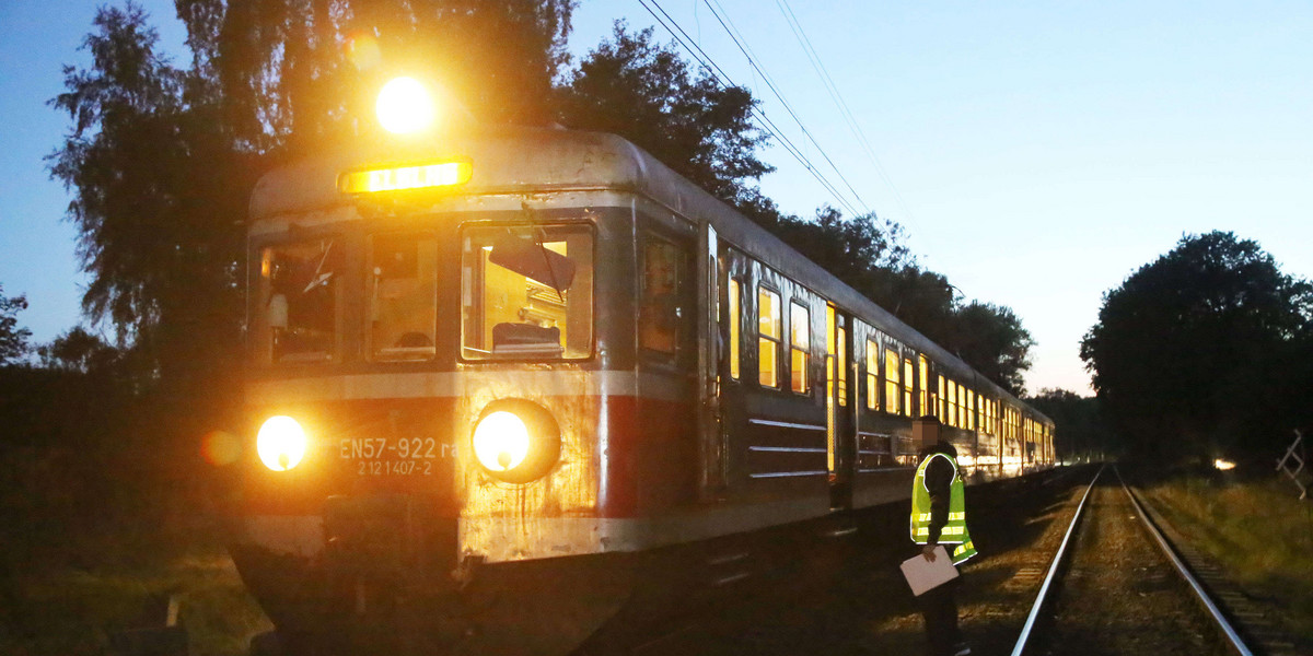 maszynista rozmawiał przez komórkę 