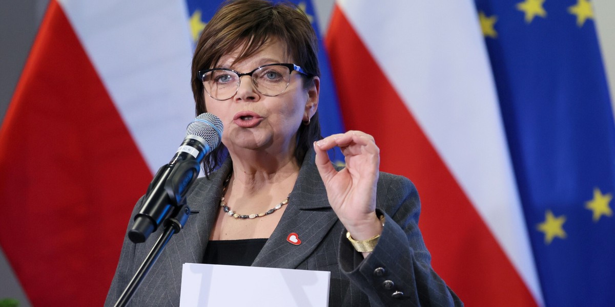 Minister zdrowia Izabela Leszczyna