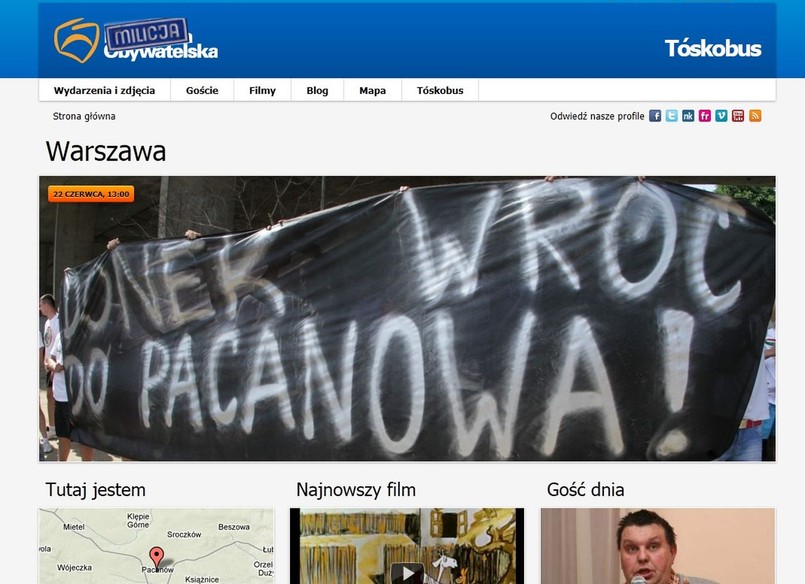 Kibice otworzyli specjalną stronę internetową