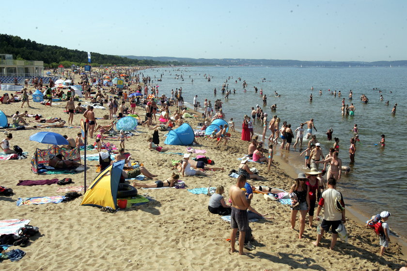 Plaża nad Bałtykiem 