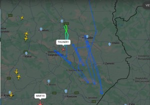 Zbog ruskih bespilotnih letelica u poljski vazdušni prostor podignuti su poljski, ali i saveznički borbeni avion