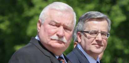 Komorowski do Wałęsy: nie jest pan sam