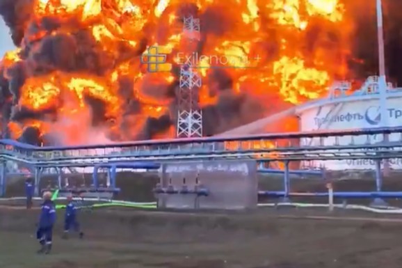 (VIDEO) RUSKI GRAD OPET U PLEMENU! Crni oblaci prekrili nebo, Ukrajina ne staje sa osvetom: Stižu APOKALIPTIČNI PRIZORI