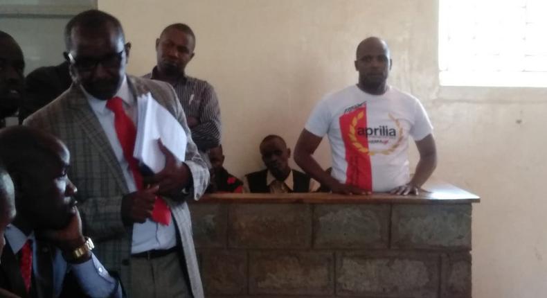 Kiambu MCA Julius Taki in court