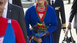 Księżniczka Victoria w ludowym stroju na uroczystościach w Ostersund