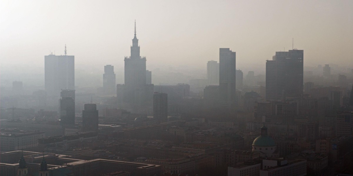 Antysmogowy chodnik został położony przy Rondzie Daszyńskiego w Warszawie