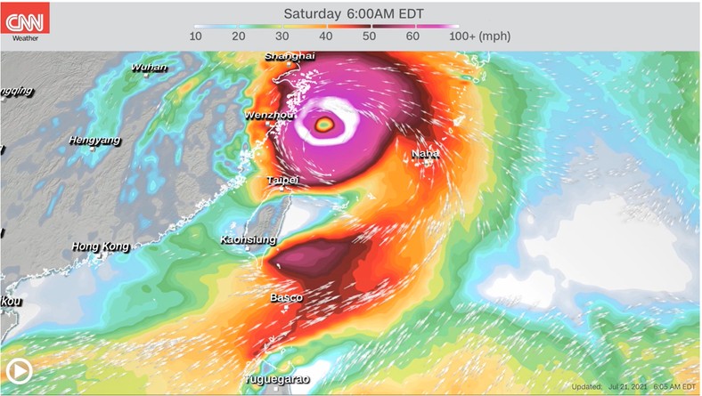 Hurikán zasiahne východnú Čínu cez víkend