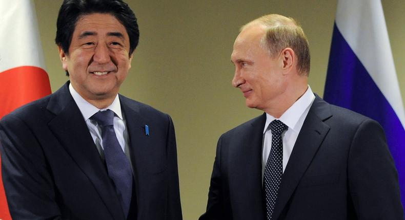 Japan PM Abe says would like Russia's Putin to visit Japan