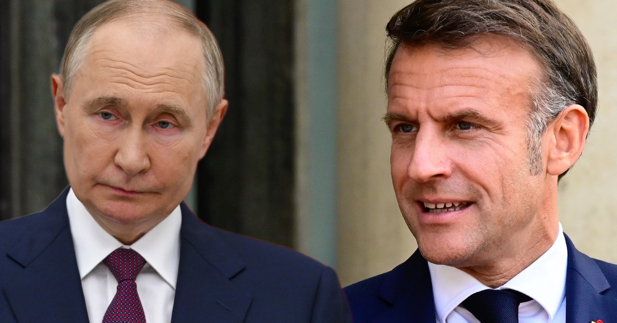 Putin otwarty na rozmowy z przywódca Francji ws. pokoju w Ukrainie. "Jeśli jest wzajemna wola polityczna"