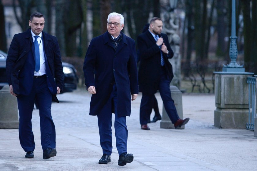 Mike Pompeo i Jacek Czaputowicz