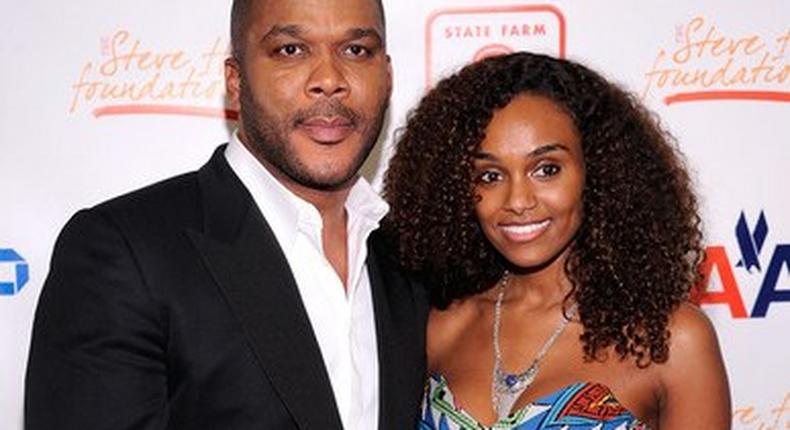 Tyler Perry and girlfriend, Gelia Bekele