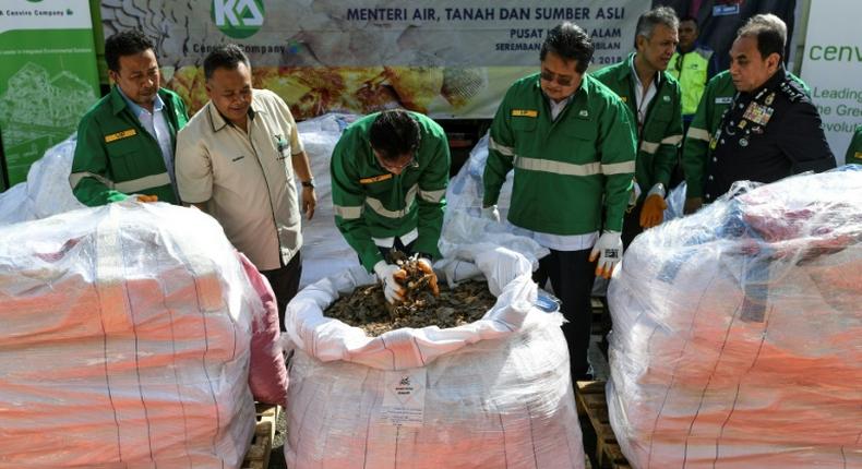 Malaysia is battling to clamp down on rife trafficking through its borders of the ant-eating mammals, whose scales are highly valued in traditional Chinese medicine