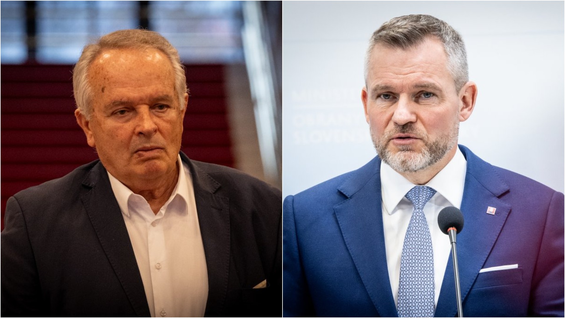 Miroslav Radačovský a Peter Pellegrini
