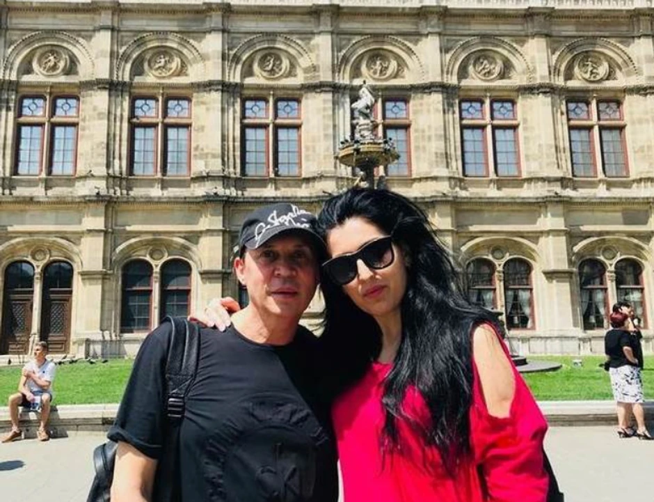 Goran Stojičević Karamela sa ženom