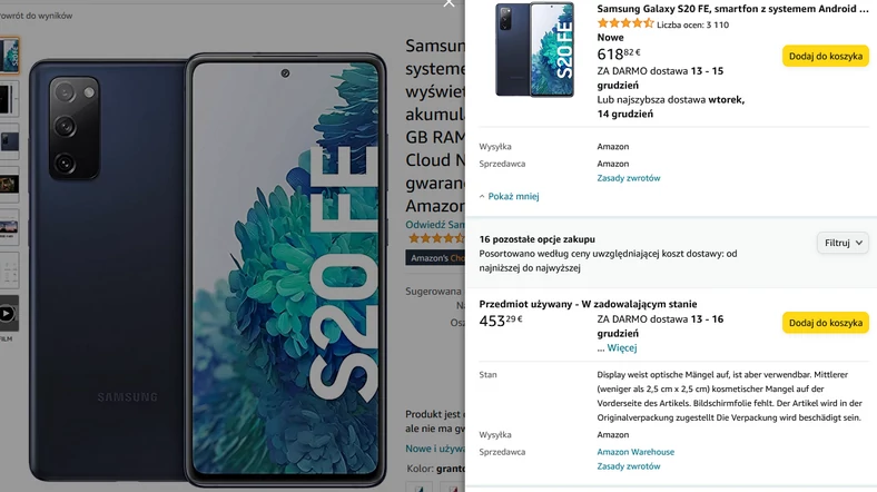 Od lat bardzo dobry system odsprzedawania towaru ze zwrotów ma Amazon, a podobne rozwiązania coraz częściej spotykamy w polskich sklepach.