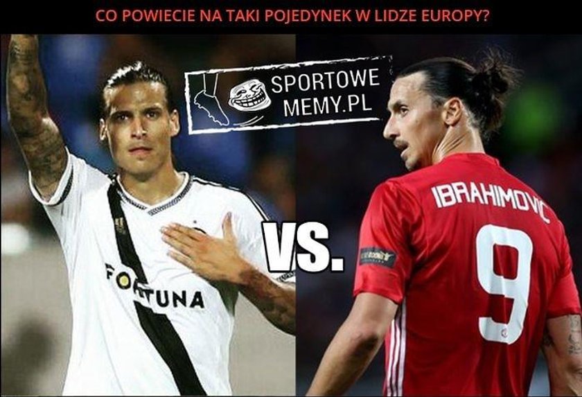 Legia Warszawa w Lidze Europy. Memy po meczu ze Sportingiem