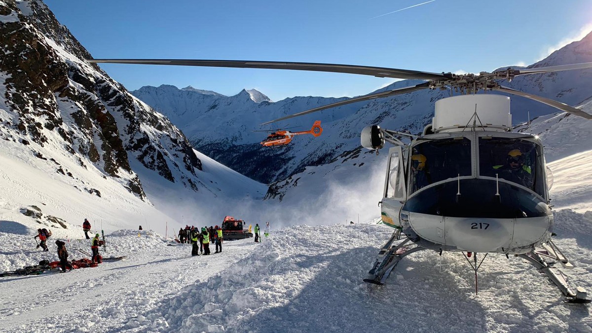 lavine u Alpima pokrivalice