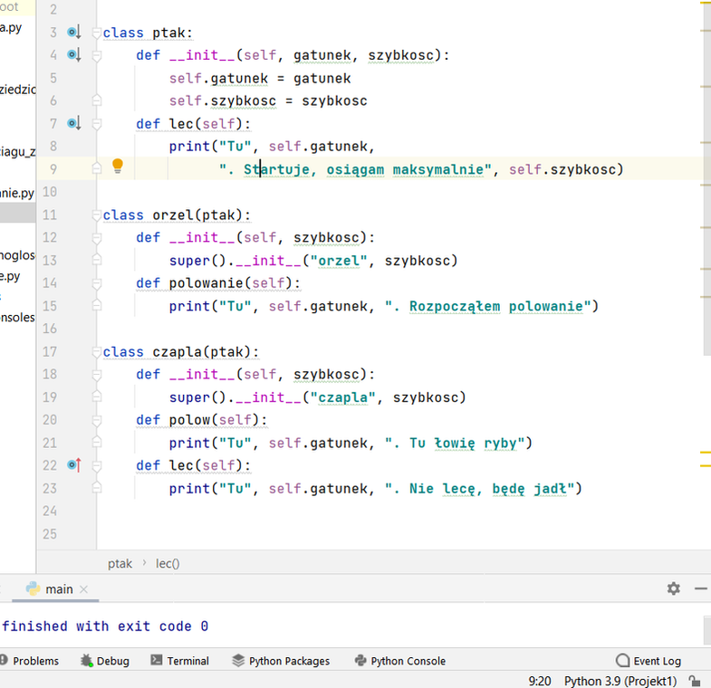 Kurs: Python w pigułce cz. 6 Programowanie obiektowe