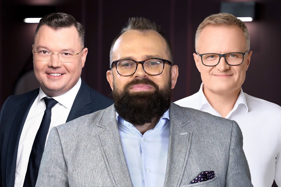 Od lewej: Jakub Czarzasty, CEO LM PAY, Adam Michańków, prezes agencji interaktywnej eFresh oraz Dariusz Haraj, prezes OneDayMore