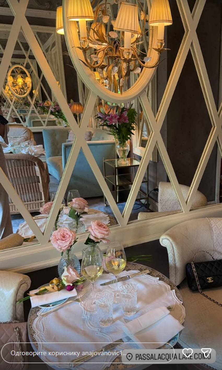 Ana Jovanović uživa u Italiji 