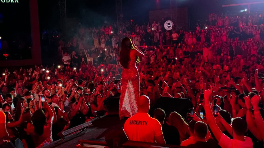 Ceca, koncert Crna Gora