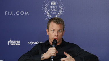 Kimi Raikkonen zrobił show na gali FIA