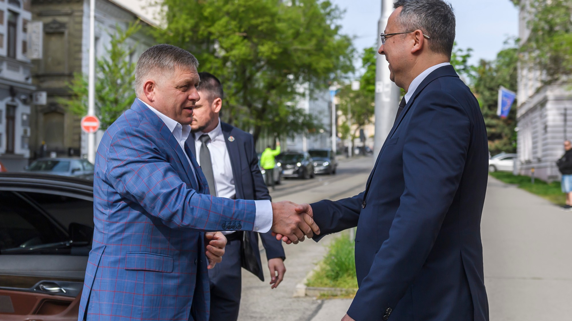 Robert Fico a Ladislav Kamenický