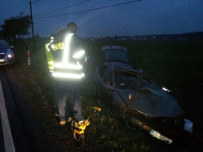 Tragiczny wypadek pod Olesnem