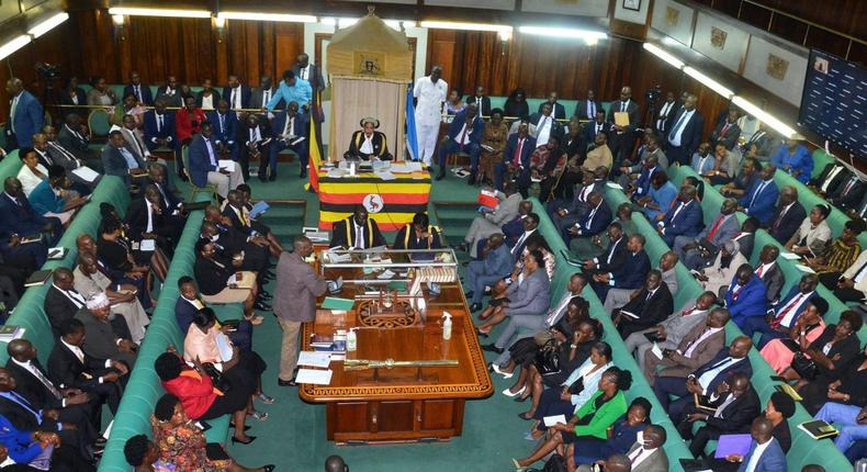 The Ugandan Parliament.AP Photo/Ronald Kabuubi
