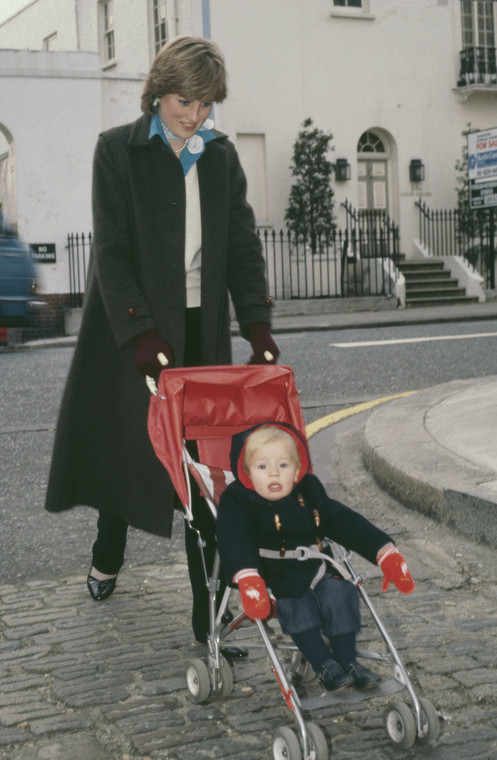 Diana Spencer i mały Patrick