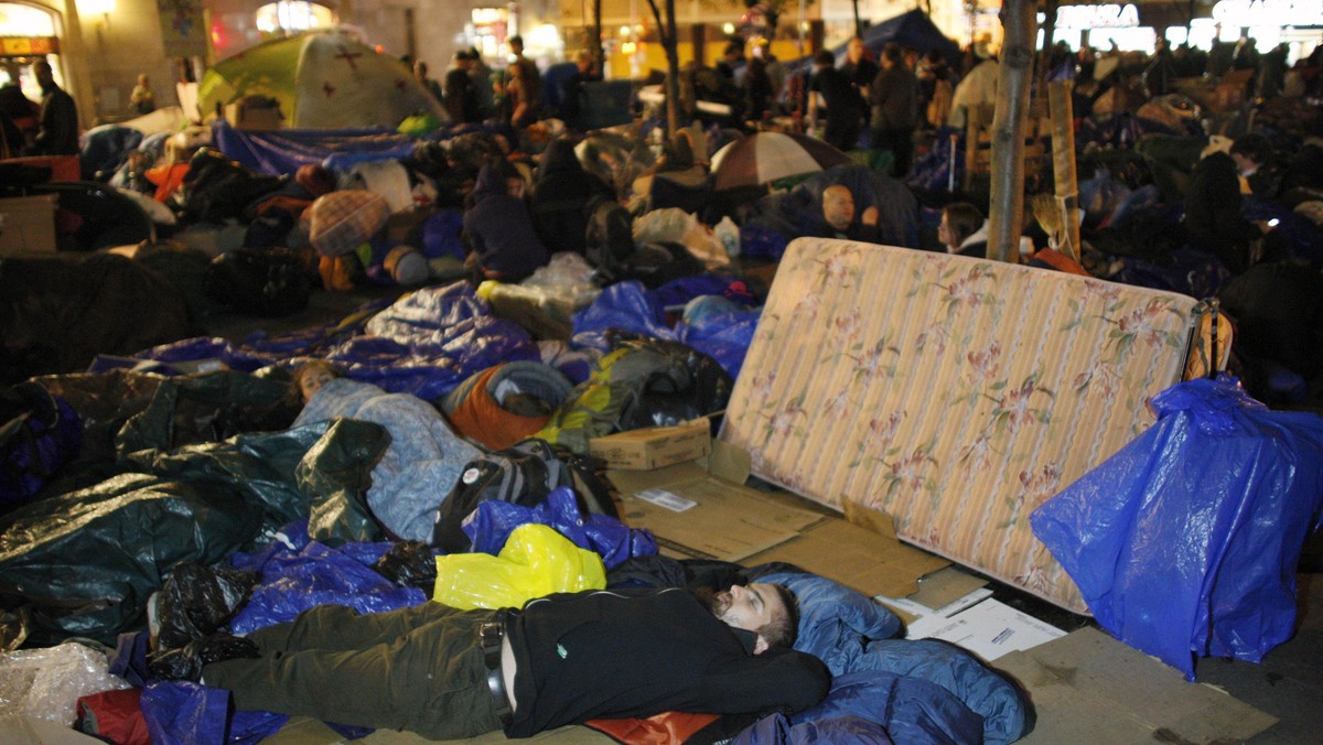 Okupuj Wall Street wciąż protestuje