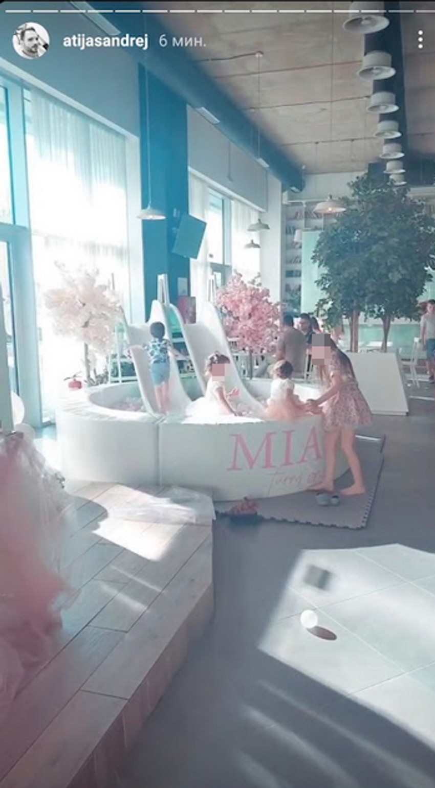 Rođendan ćerke Marka i Lune