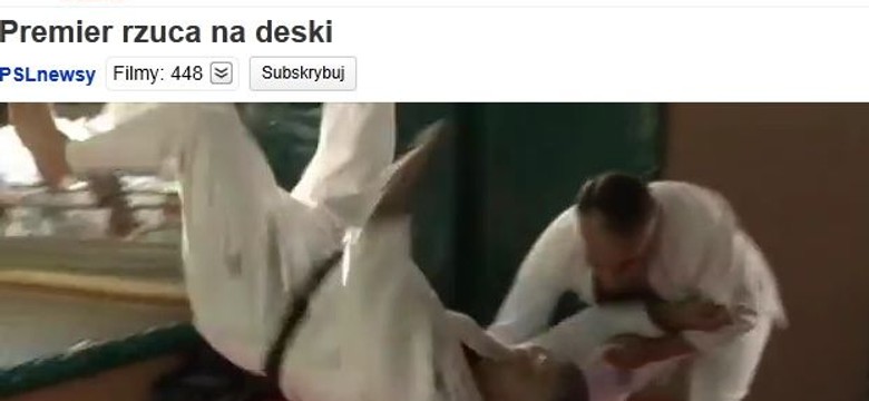 Wicepremier rzucał mistrzem, jak workiem ziemniaków. Zobacz wideo