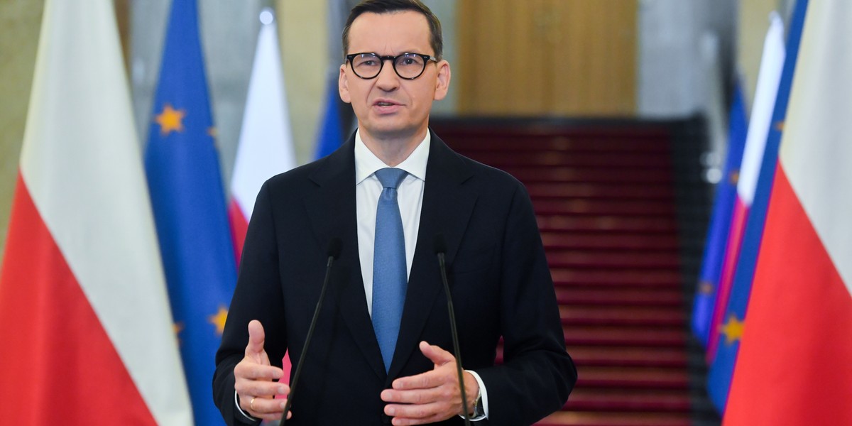 Premier Mateusz Morawiecki