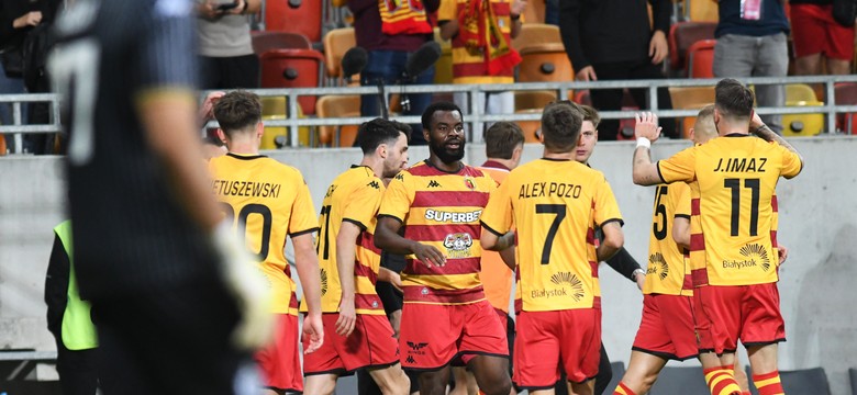 Jagiellonia Białystok blisko awansu do Ligi Konferencji. Rewanż w Tiranie będzie formalnością