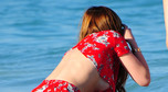 Bella Thorne na plaży w Miami