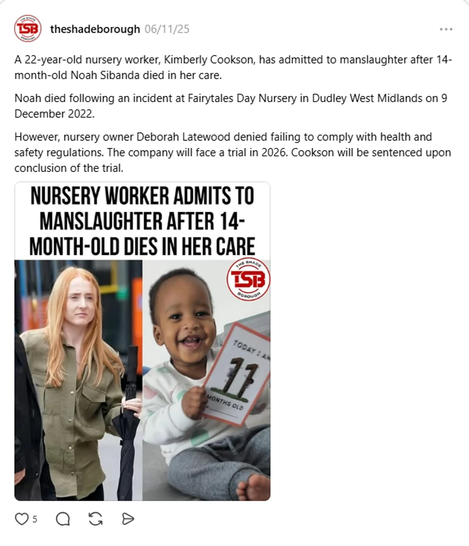 Vaspitačica  Kimberli Kukson (23) 