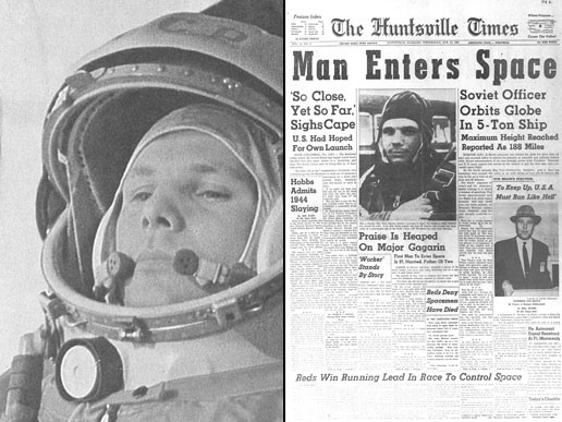 Juri Gagarin fot. NASA