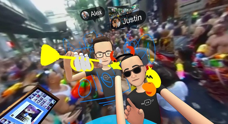 It's me in Facebook for VR.