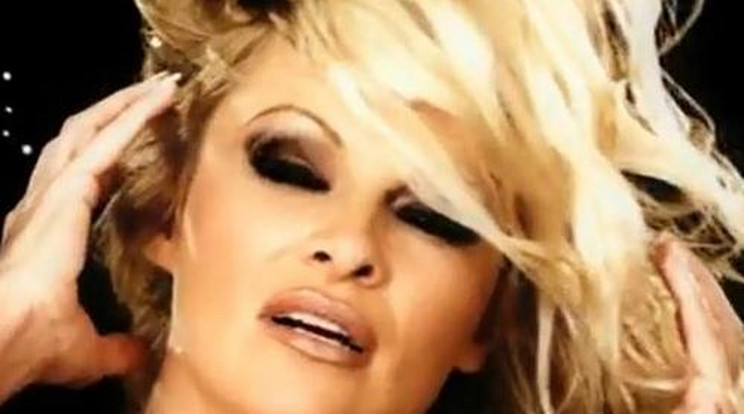 Bikinis nővel vonaglik Pamela Anderson - videó