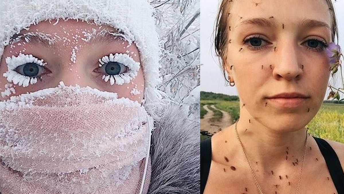 O Anastazji Gruzdeva pisaliśmy w styczniu, kiedy w mediach społecznościowych udostępniła swoje zdjęcie z oszronionymi rzęsami. Młoda Rosjanka właśnie dodała nowe selfie wykonane przy aktualnie panujących temperaturach w regionie Jakucka.