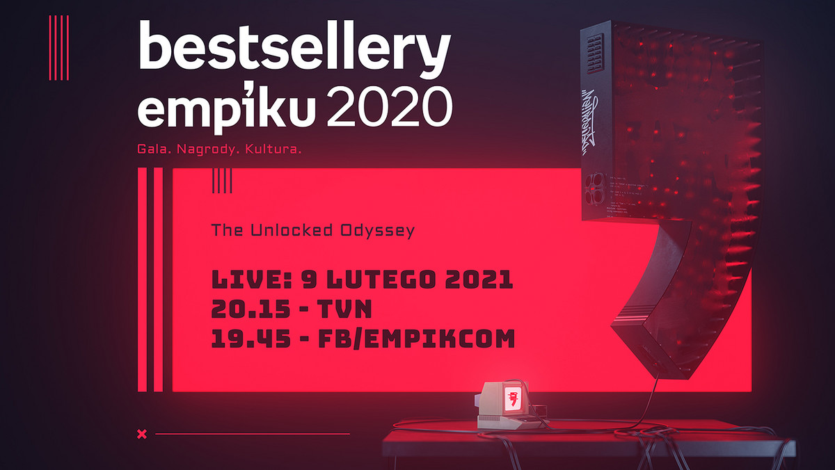 Nie przegap gali Bestsellery Empiku 2020 – to już dziś