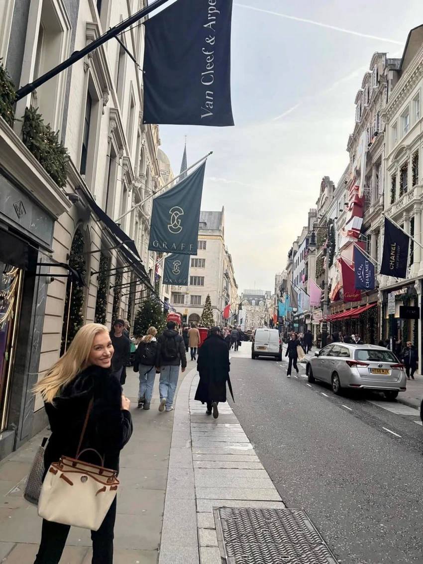 Bojana Ristivojević uživa u Londonu 