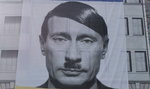 W Poznaniu nazwali rzeczy po imieniu. Co napisano pod zdjęciem Putina ucharakteryzowanego na Hitlera?
