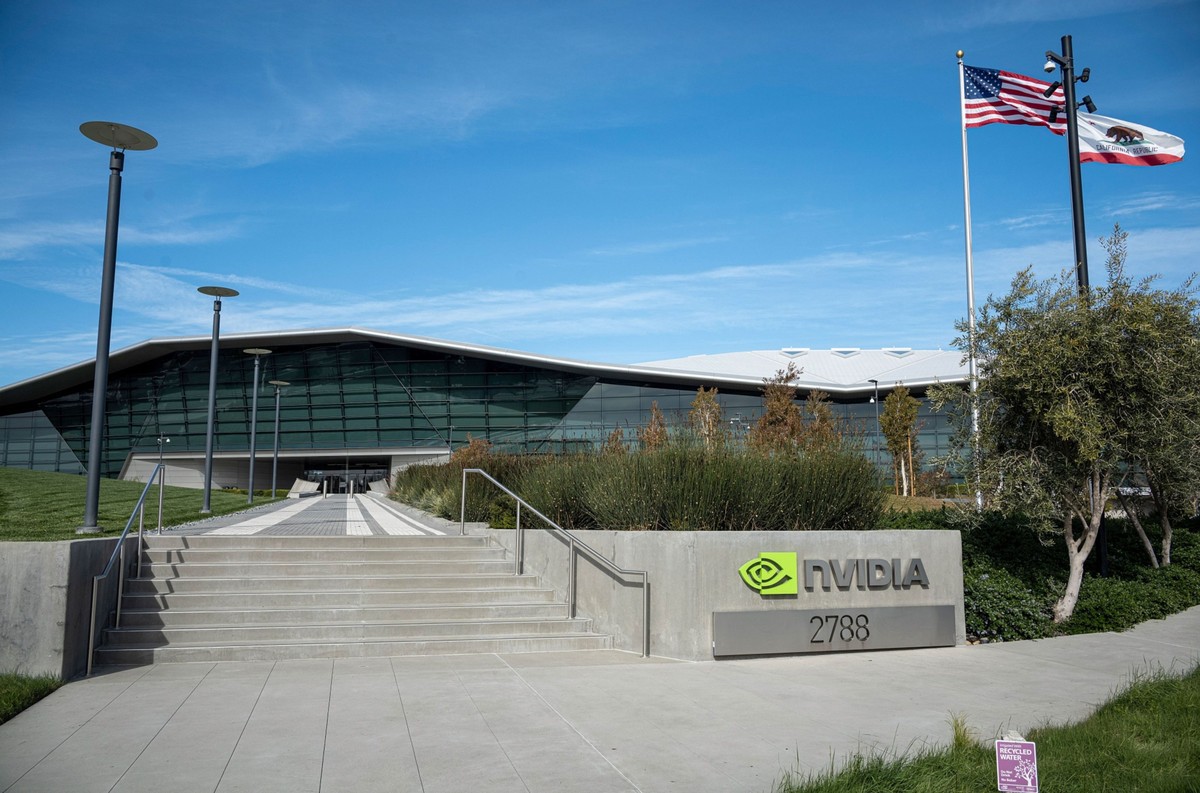 Głowna siedziba firmy Nvidia w Santa Clara, Kalifornia, USA