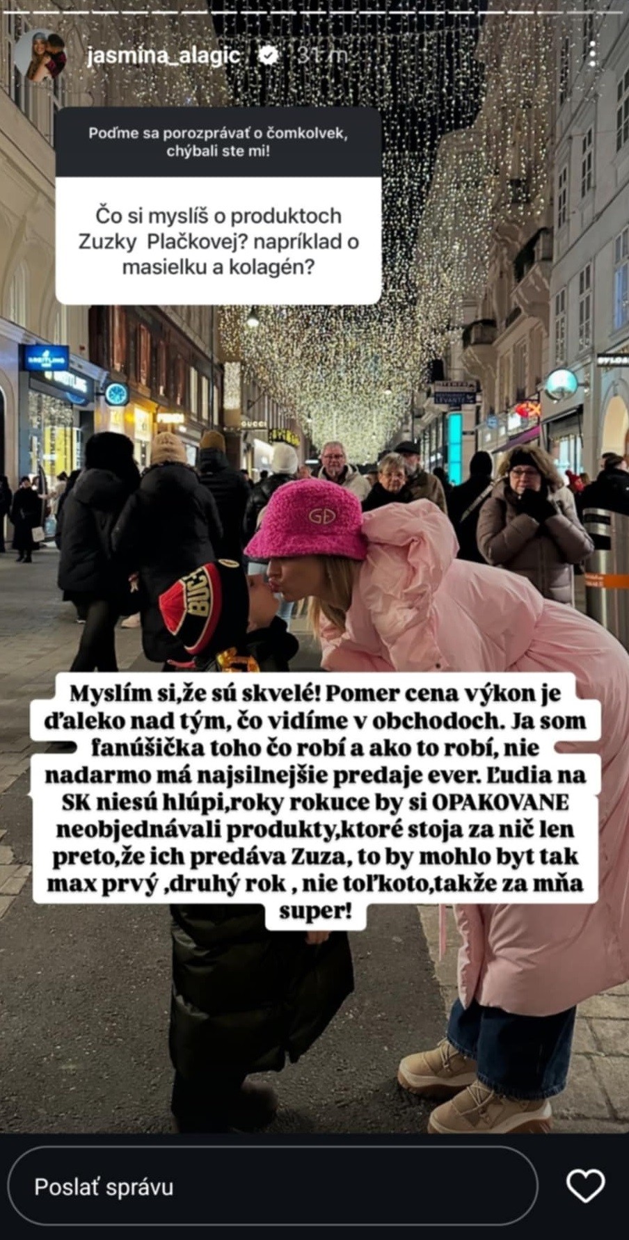 Jasmina Alagič prezradila svoj názor na produkty Zuzany Plačkovej.